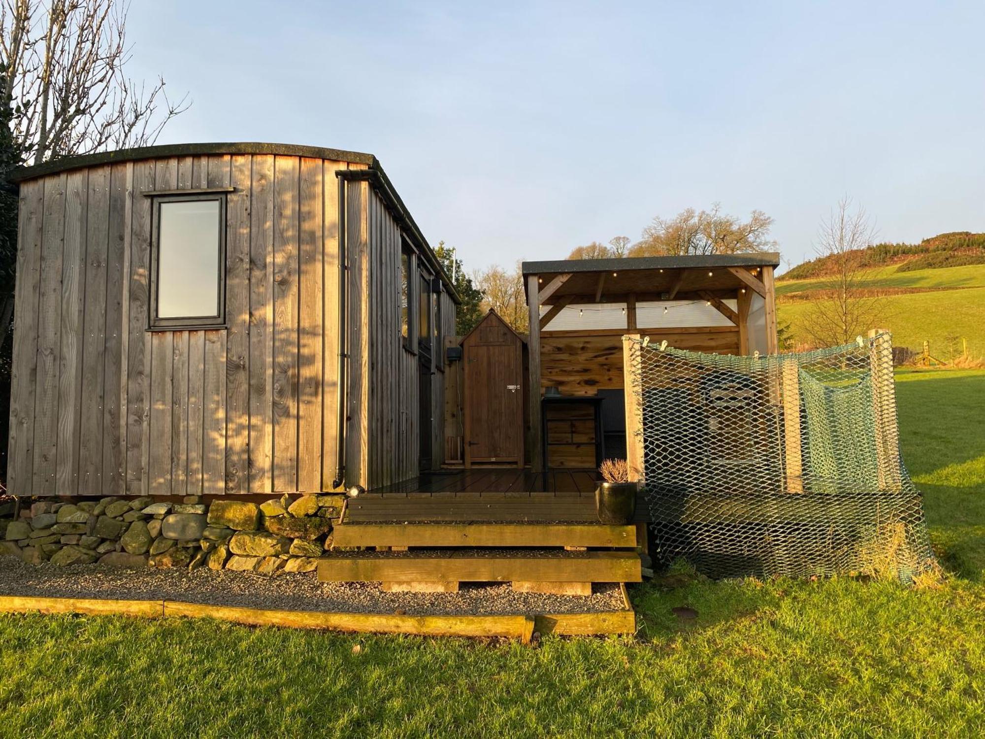 Stunning Shepherds Hut Rural Bliss 邓弗里斯 外观 照片